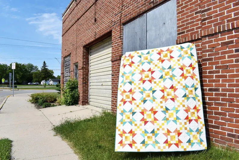 The Starlite Quilt Pattern by Patchwork and Poodles
