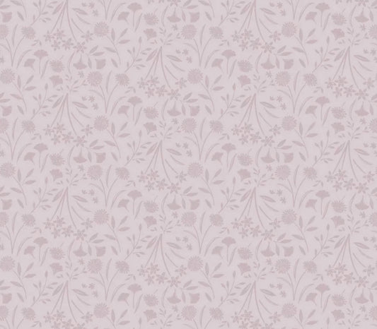 Floral Dusk - Dusky Pink - CC45.2 - Evenfall Collection by Cassandra Connolly - Lewis & Irene