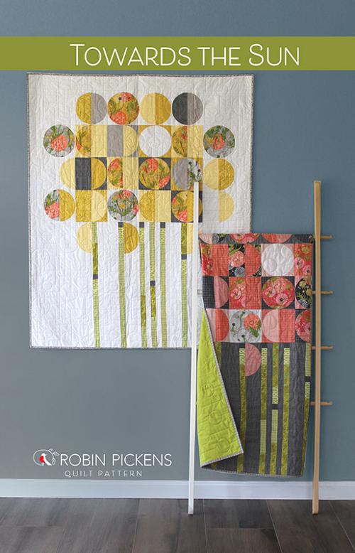 Towards The Sun Quilt Pattern by Robin Pickens
