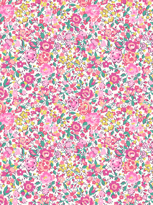 Emma and Georgina - Pink - Tana Lawn - Liberty of London Fabrics - 100% Cotton