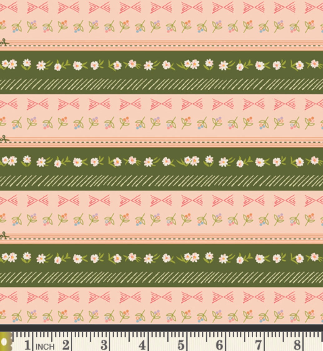 Summer Bound - BINMID38 - (2.5” Binding Fabric) - Midsummer Collection by Sharon Holland - Art Gallery Fabrics