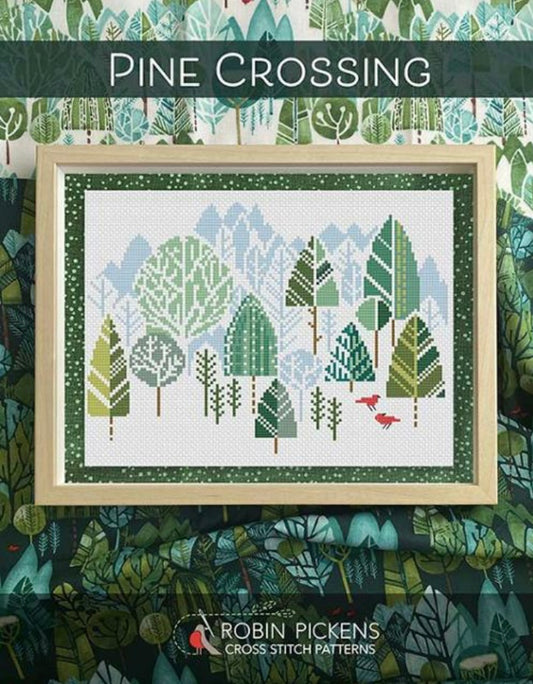 Pine Crossing - Cross Stitch pattern by Robin Pickins
