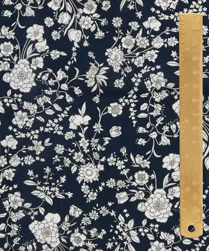 Summer Blooms - Dark Blue - Tana Lawn - Classic Collection - Liberty of London