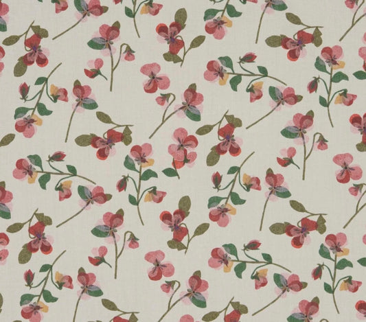 Pansy Scatter (D) - Tana Lawn - Decades in Bloom Collection - Liberty of London Fabrics - 100% Cotton