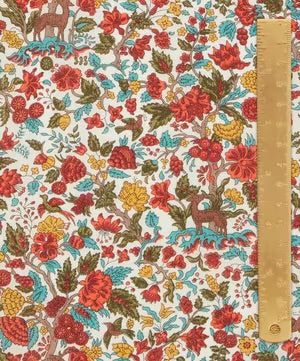Salters Forest - Red - Tana Lawn - Liberty Odyssey Collection - Liberty of London