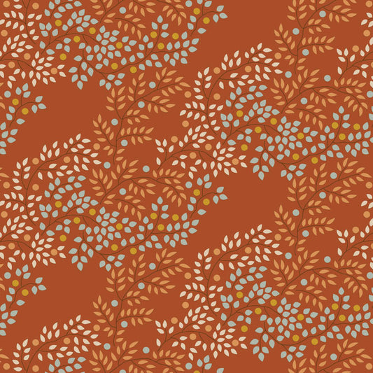 Berrytangle Copper - TIL130140-V15 - Creating Memories Collection - Tilda Fabrics