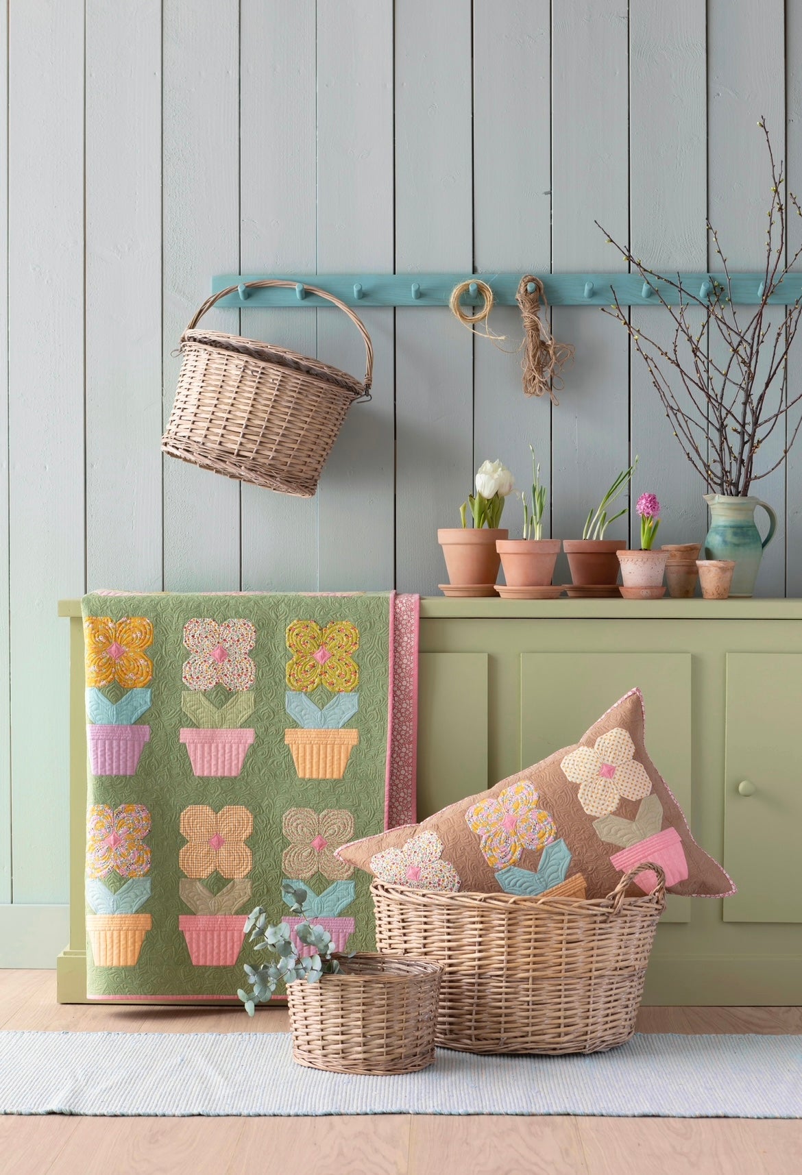 Spring Quilt Kit Projects - Creating Memories Collection by Tilda Fabrics
