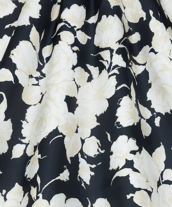 Carline Bloom - Neutral - 02044112A - 100% monument silk twill by Liberty of London