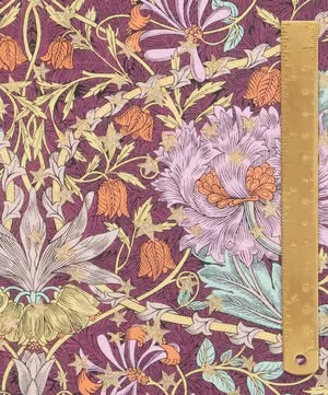 March Sparkle (C) - Metallic (stars) - Tana Lawn - 2025 Festive Collection - Liberty of London