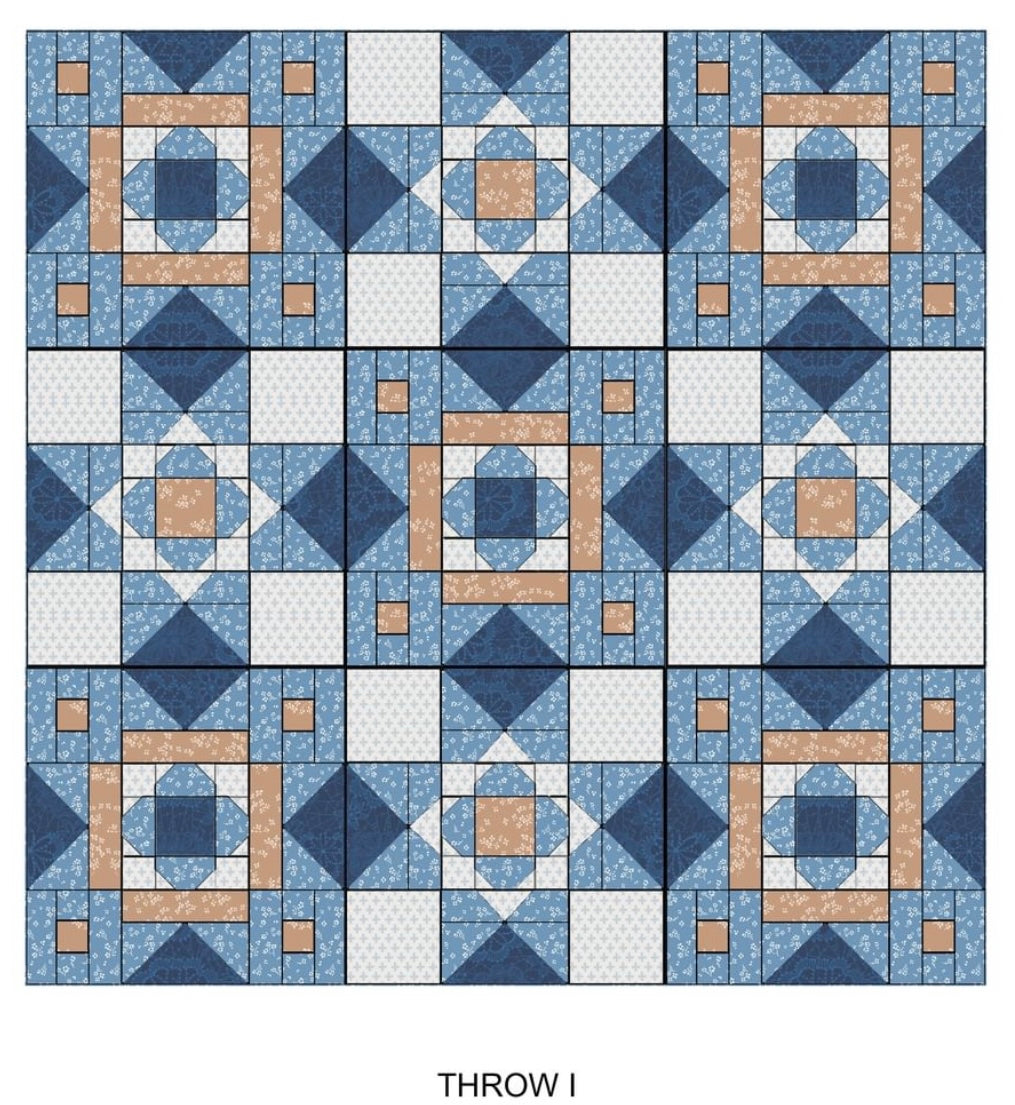 Duomo Quilt Kit - Pattern by Katarina Roccella