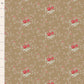 Noel - Taupe - 110149 - Merry Little Christmas Blender Collection - Tilda Fabrics