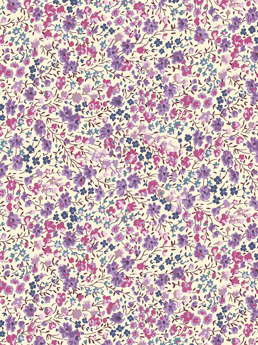 Phoebe - Purple - Tana Lawn - Liberty of London - 100% Cotton