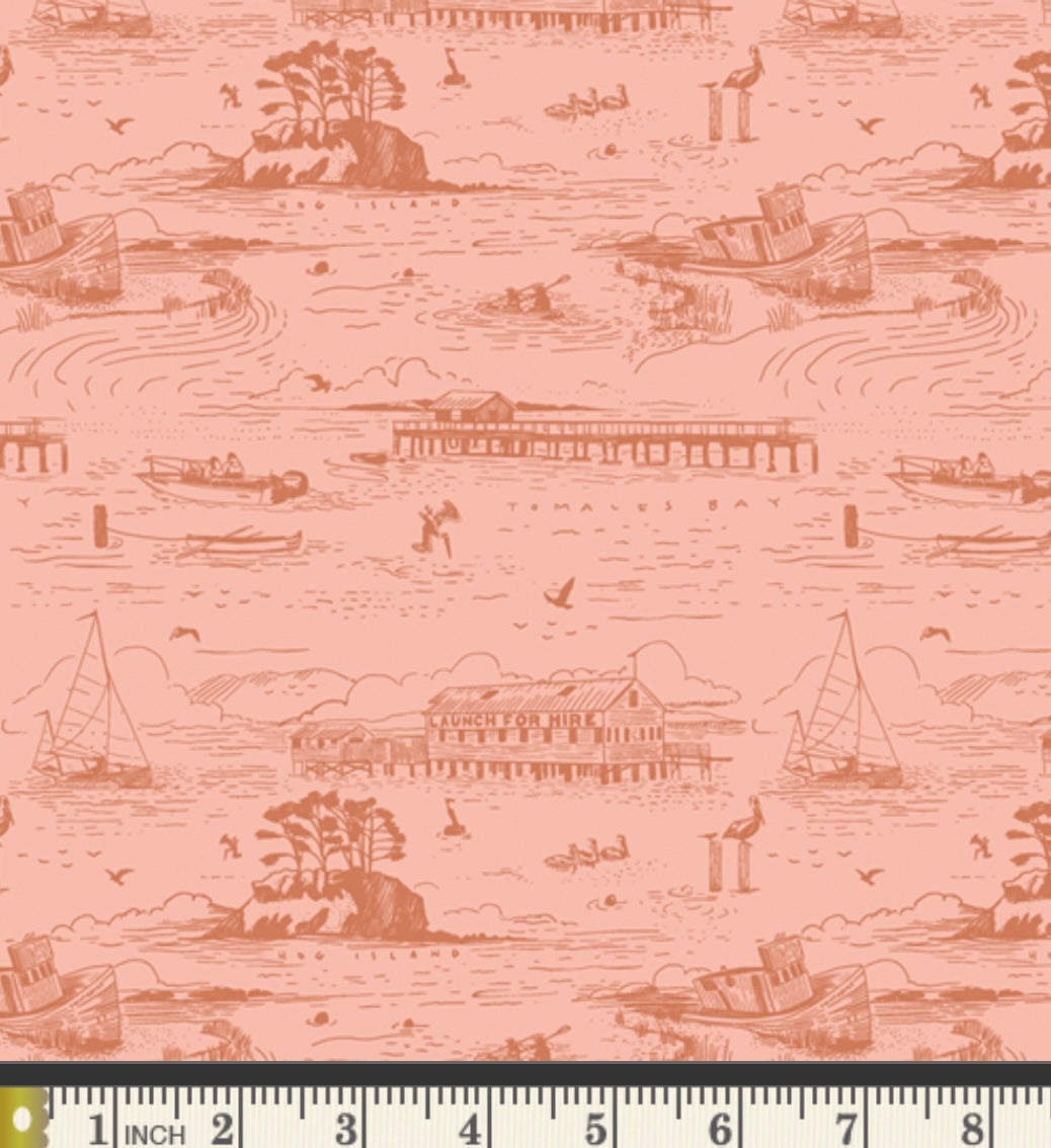 Seaside Sunset - Tomales Bay Collection by Katie O’Shea - TOB10906 - Art Gallery Fabrics