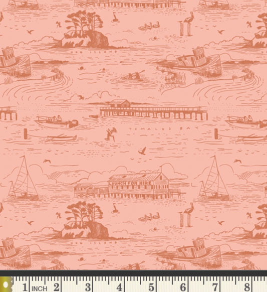 Seaside Sunset - Tomales Bay Collection by Katie O’Shea - TOB10906 - Art Gallery Fabrics