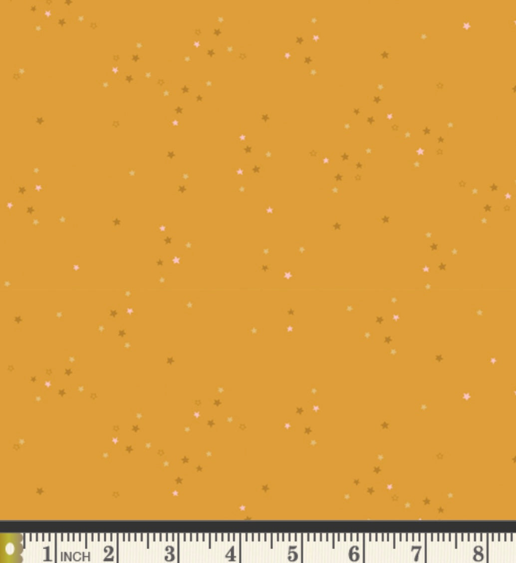 Twinkle Little Stars Gold - ADV25909 - Adventale Collection by Katarina Roccella - Art Gallery Fabrics