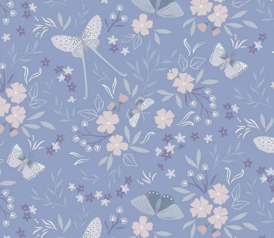 Evenfall - Dark Periwinkle - CC41.2 - Evenfall Collection by Cassandra Connolly - Lewis & Irene