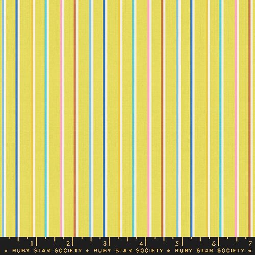 Citron RS4127 12 - Warp & Weft Ooh Lucky Lucky Collection (WOVENS) by Alexia Abegg - Ruby Star Society - Moda Fabric