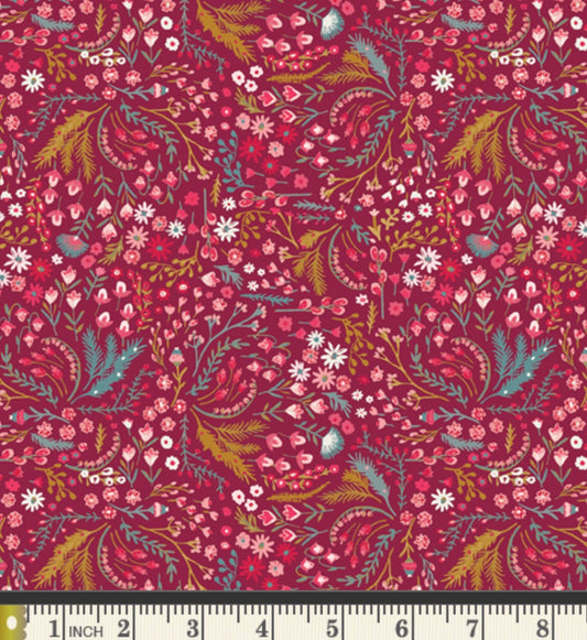 Yuletide Ditsies - ADV25902 - Adventale Collection by Katarina Roccella - Art Gallery Fabrics