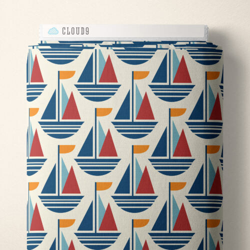 Ocean 227982 - Ocean Motion Collection by Roucoucou - Cloud9 Fabrics