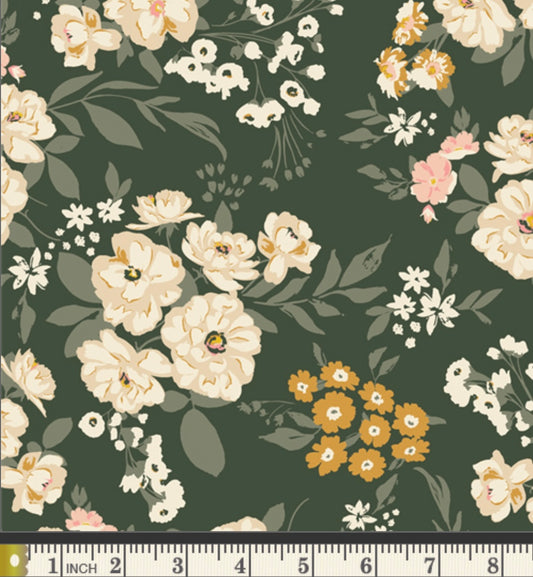 Garden Sonnet Dusk - AYP39200 - A Year of Petals Collection by Bonnie Christine - Art Gallery Fabrics