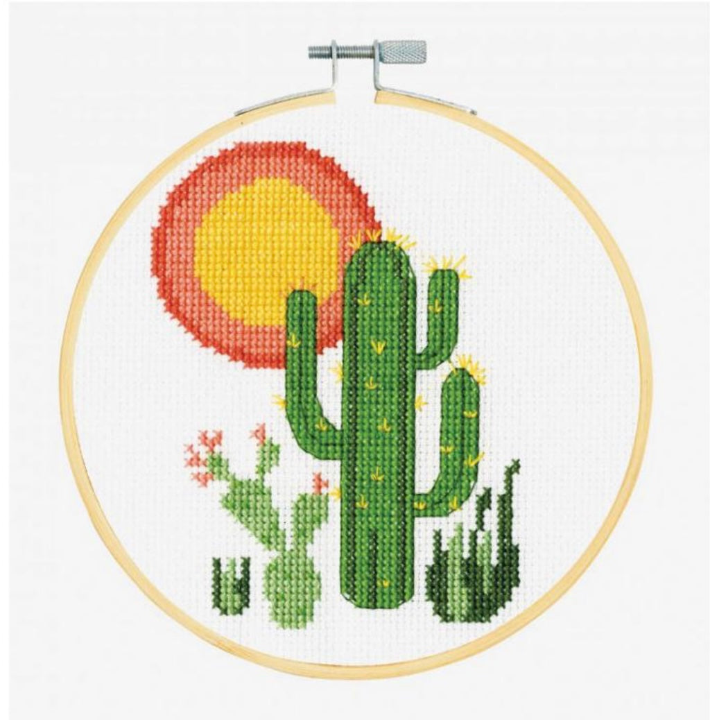 Cactus Cross Stitch Kit