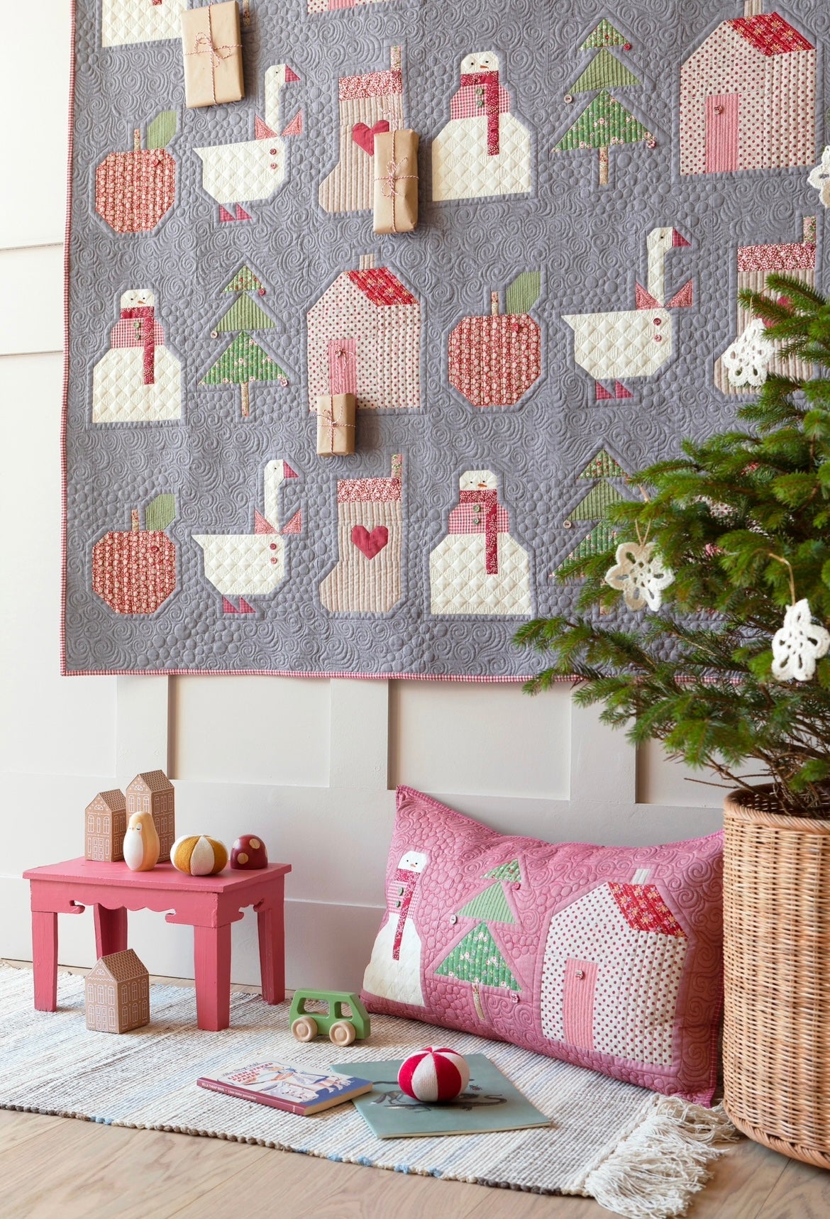 Preorder: Winter Quilt Kit Projects - Creating Memories Collection by Tilda Fabrics
