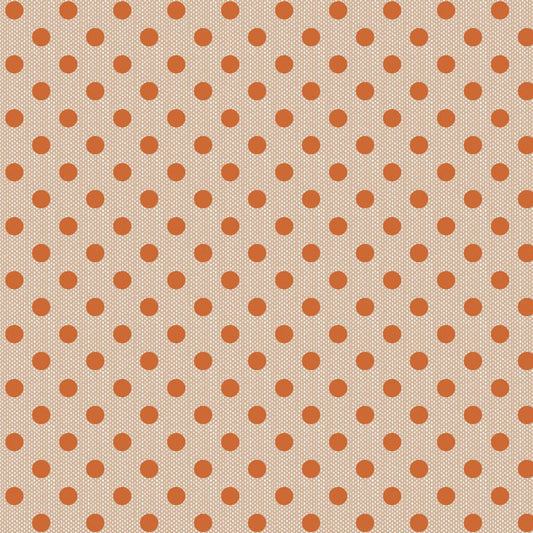 Polkadot Ginger Woven - TIL160078-V15 - Creating Memories Collection - Tilda Fabrics