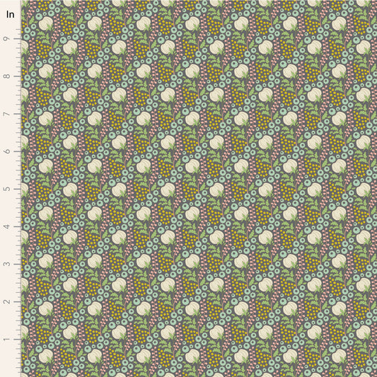 Cottonfield - Greygreen - 100579 - Sanctuary Collection - Tilda Fabrics