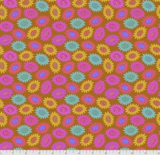 Picky - Gold - Bright Eyes Collection - Anna Maria Horner - FreeSpirit Fabrics