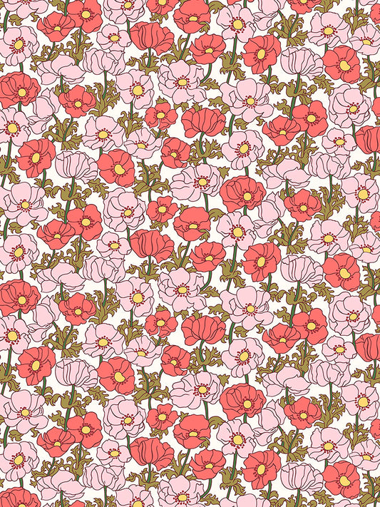 Charmian - Pink - Tana Lawn - Liberty of London Fabrics - 100% Cotton