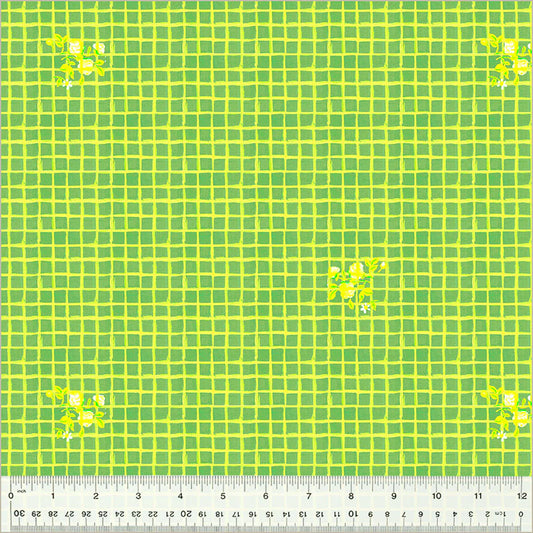 Green - 54256D-10 - By Hand Collection by Heather Ross - Windham Fabrics