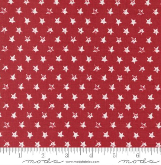 Old Glory Red 5204 15 Moda - Old Glory Collection by Lella Boutique - Moda Fabrics