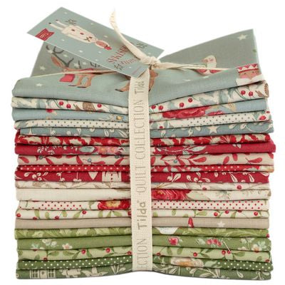 Preorder: Merry Little Christmas Collection Bundle - 20 fabrics - Tilda Fabrics