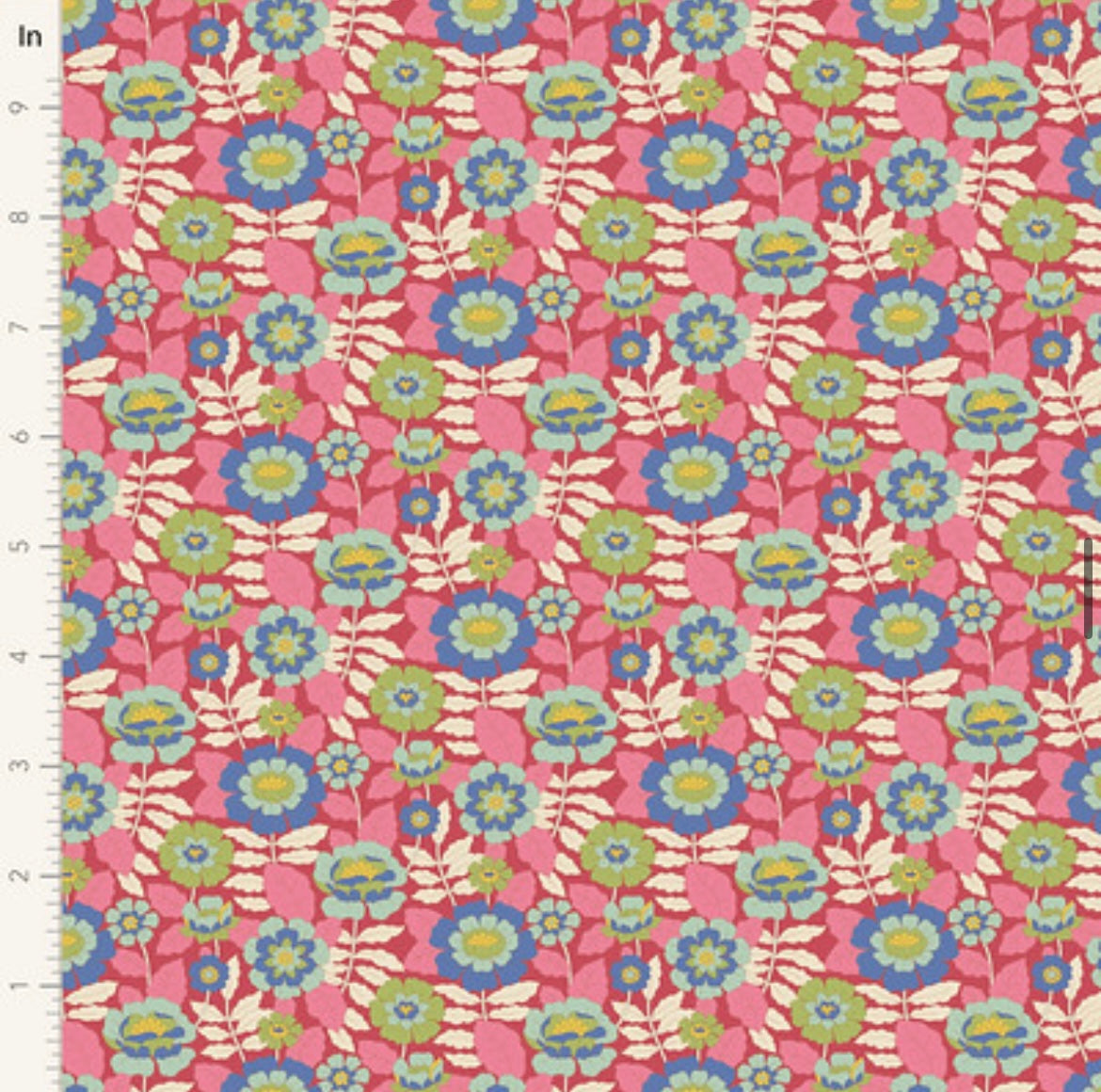 Beverly - Pink - 100610 - Wallflower Collection - Tilda Fabrics