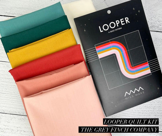 Looper Quilt Kit - Pattern by Miss Make