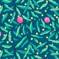 Joyous Juniper (B) - Metallic (dots) - Tana Lawn - 2025 Festive Collection - Liberty of London