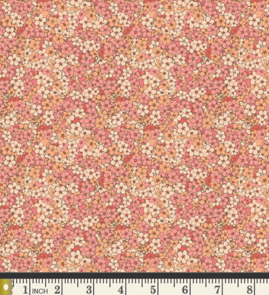 Floral Slumber - BES31108 - Bedtime Stories Collection by Elizabeth Chappell - Art Gallery Fabrics