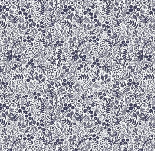 Tapestry Lace - Navy - Basics by Rifle Paper Company