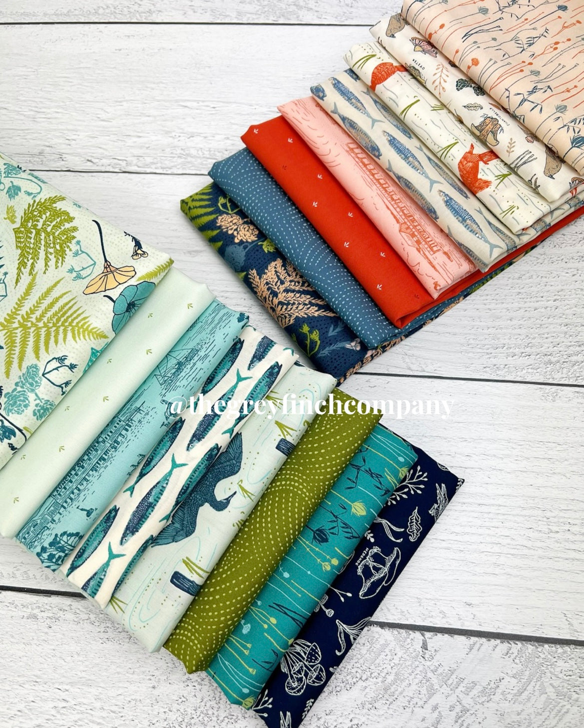 Tomales Bay Collection Bundle - 16 fabrics by Katie O’Shea - Art Gallery Fabrics