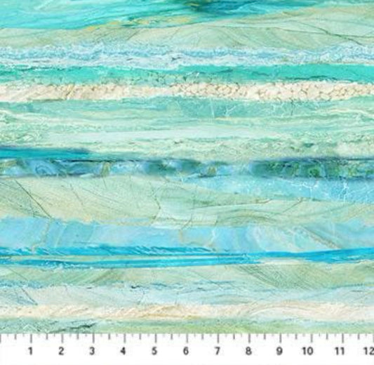 Ocean - Turquoise - DP25417-66 - Vitamin Sea Collection - Northcott Fabrics