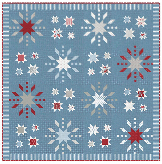 Grand Finale Quilt Kit - Pattern by Lella Boutique (3 versions available)