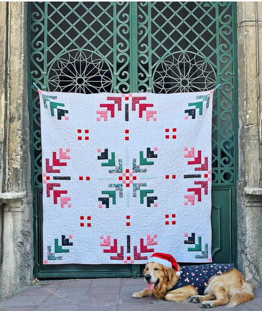 Winterflake Quilt Kit - Pattern by Katarina Roccella