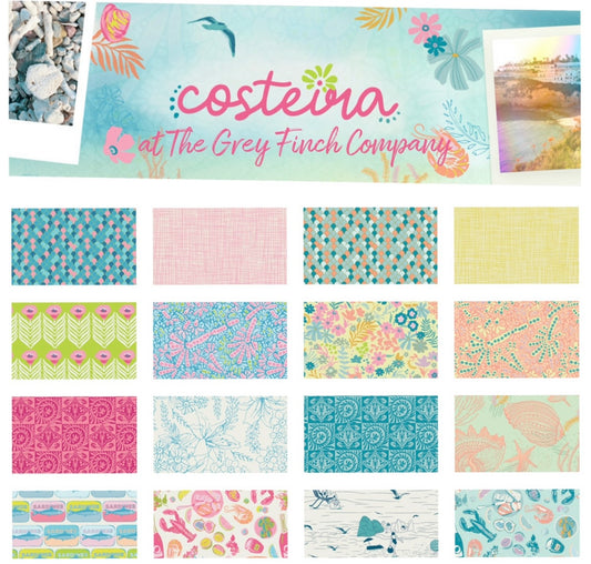 Costeira Collection Bundle - 16 Fabrics by AGF Studio