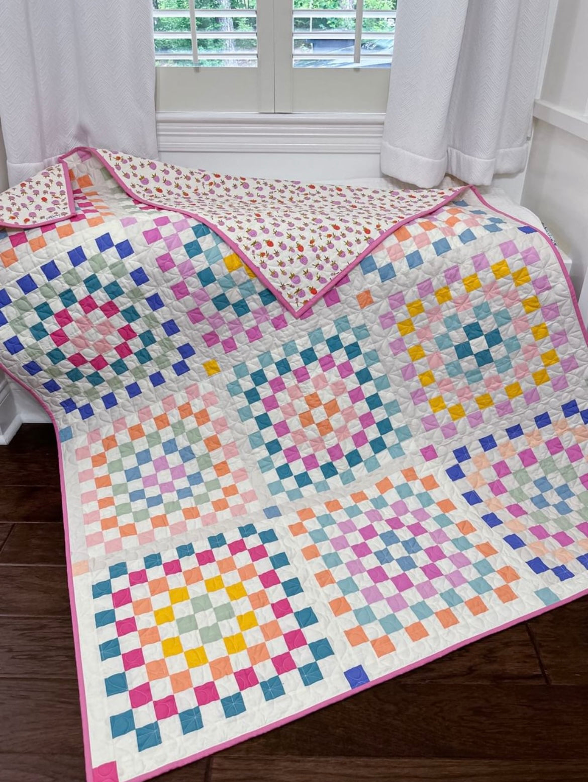 Granny Patch Quilt Kit - Pattern by Lo & Behold Stitchery