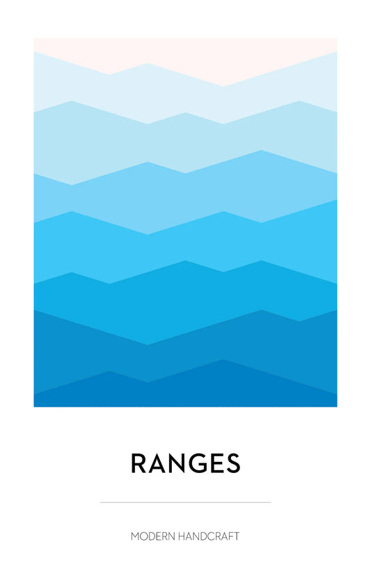 Ranges Quilt Pattern by Modern Handcraft