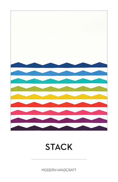 Stack Quilt Pattern by Modern Handcraft (Paper Copy)