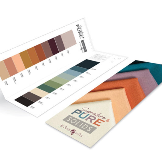 Color Card - Art Gallery Fabric’s New Signature Solids by Suzy Quilts