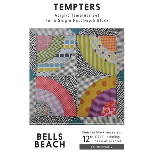 Bells Beach Acrylic Templates & Pattern by Jen Kingwell
