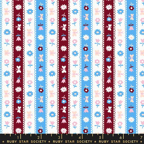 Ribbon Stripe Altitude RS3056 16  - Lil Collection by Kimberly Kight - Ruby Star Society - Moda Fabrics