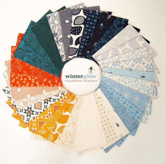 Winterglow Collection Bundle - 31 fat quarters  - a Ruby Star Society Collaborative Collection - Moda Fabrics